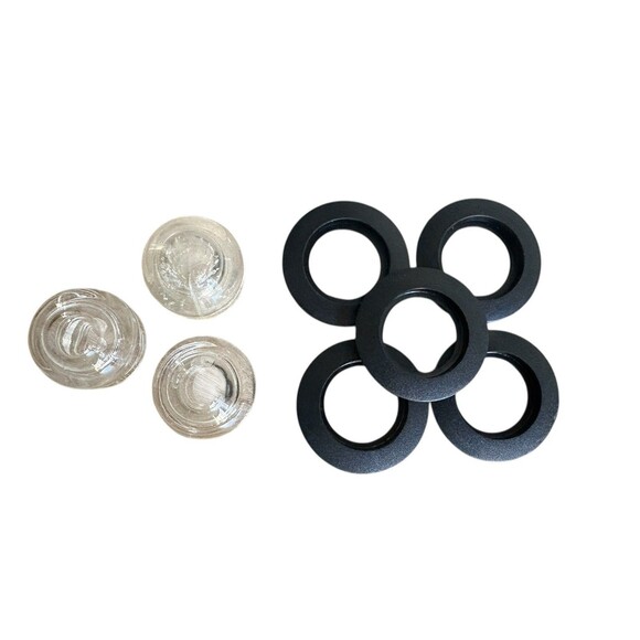 Martha Stewart Everyday Stainless Stovetop Percolator Plus Washer Rings & Tops - Picture 5 of 9